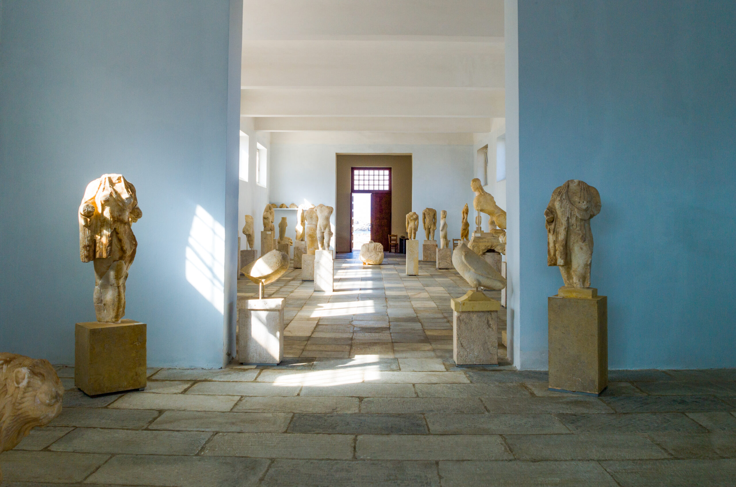 Delos one of the most important archaeological sites in Greece