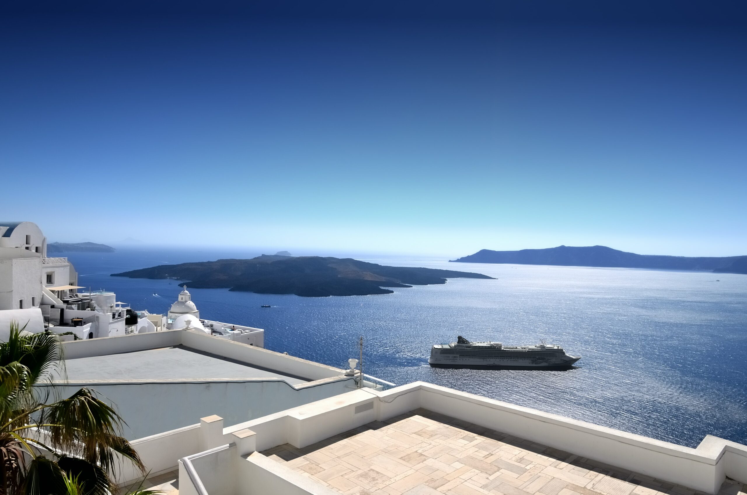 The Volcanic Island of Santorini, a Feast for the Senses