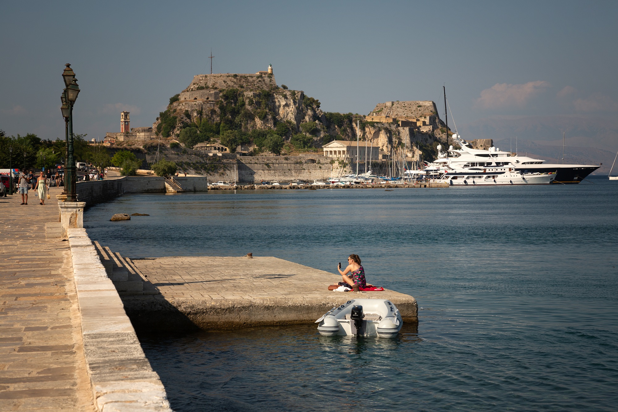 Old Fortress in Corfu, Greece