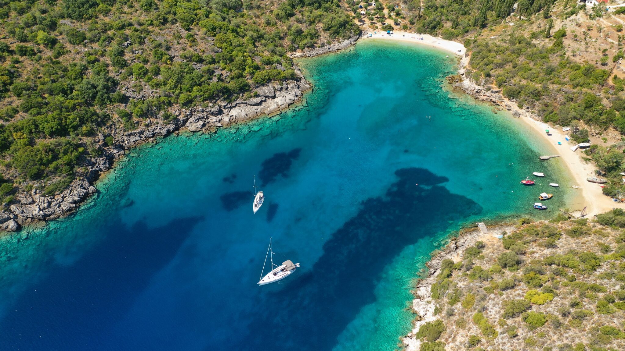 Explore the Ionian Islands visiting Corfù, Ithaca, Kefalonia with
